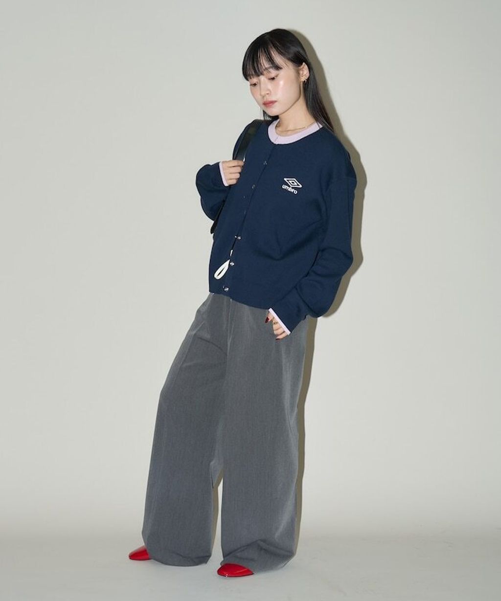 UMBRO × FREAKS STORE 拼色刺繡開襟針織衫_18