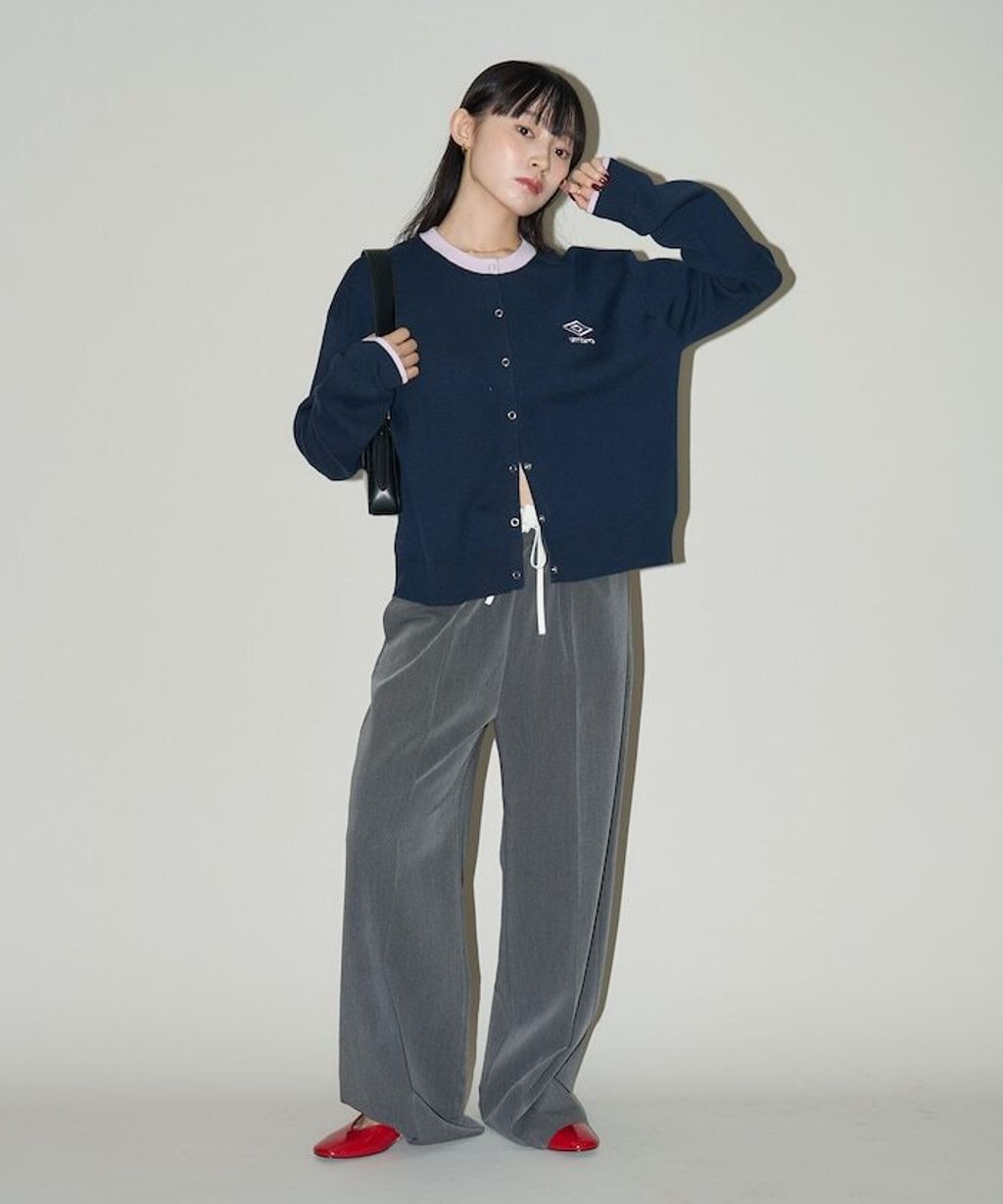 UMBRO × FREAKS STORE 拼色刺繡開襟針織衫_17