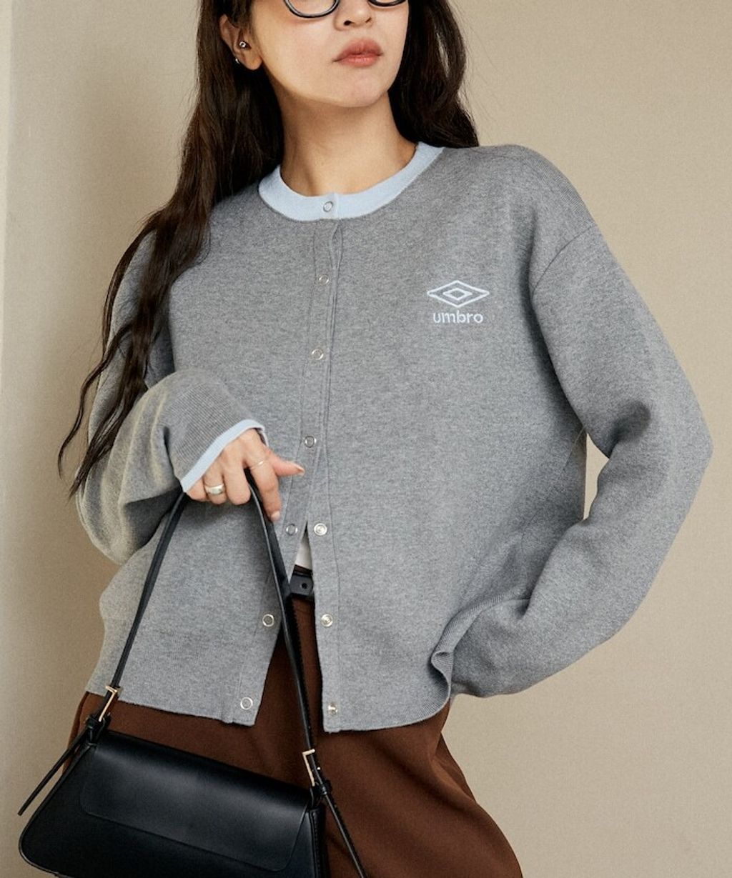 UMBRO × FREAKS STORE 拼色刺繡開襟針織衫_10