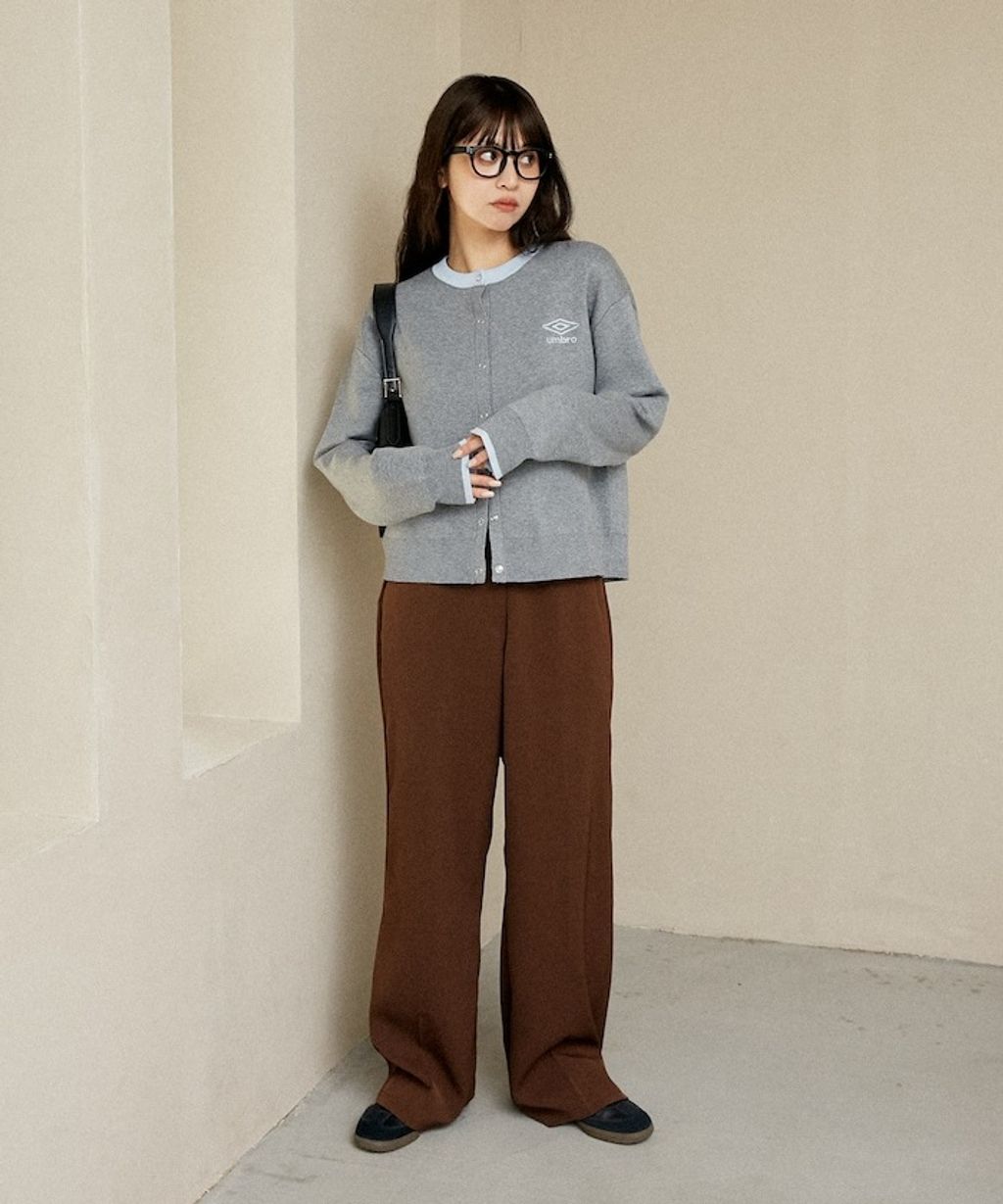 UMBRO × FREAKS STORE 拼色刺繡開襟針織衫_11