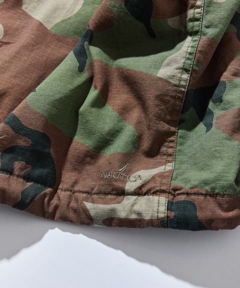 NAUTICA 寬鬆版型中綿Ripstop防撕裂布軍裝外套_34
