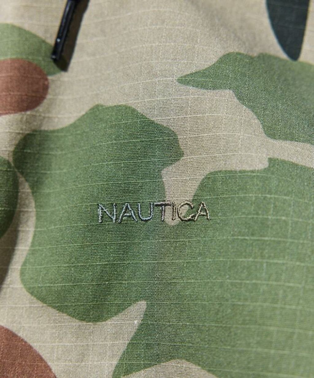 NAUTICA 寬鬆版型中綿Ripstop防撕裂布軍裝外套_21