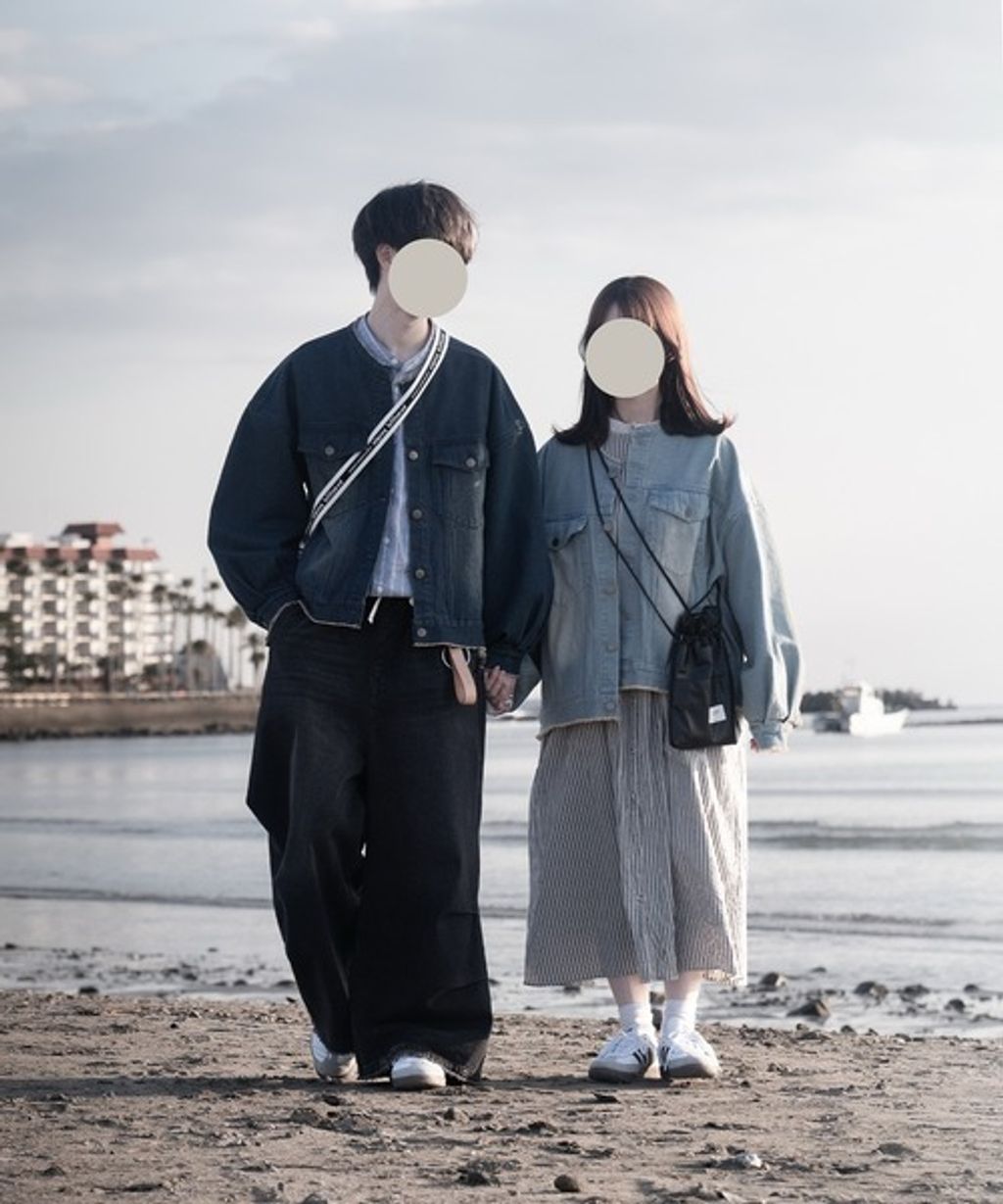RUUBON 11.5oz純棉無領流蘇短版丹寧外套_59