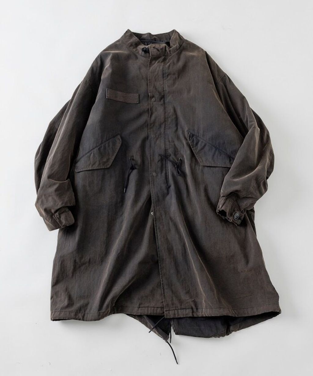 FREAKS STORE 3way復古刷色M65軍裝長版外套(含內裡)_3