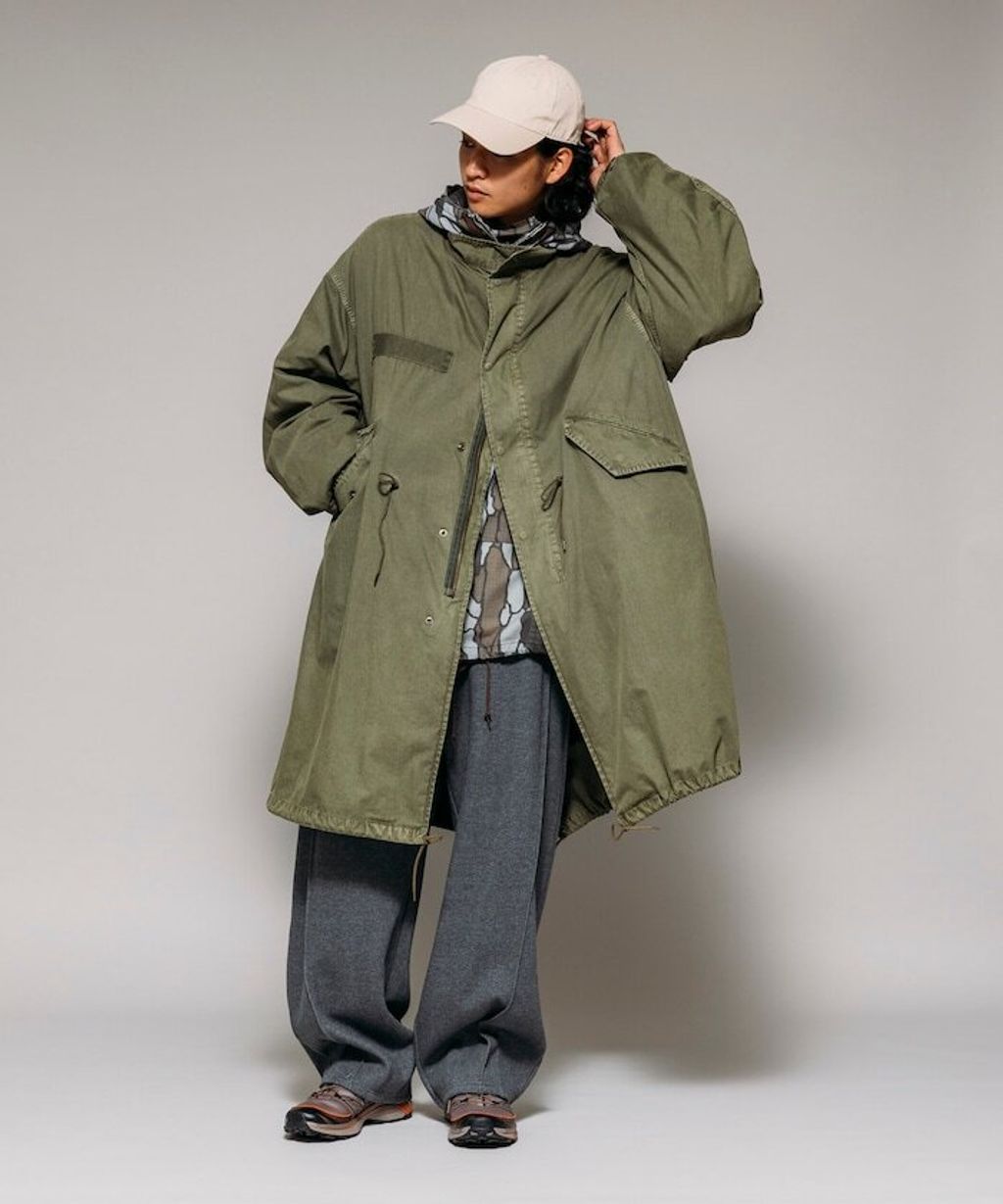 FREAKS STORE 3way復古刷色M65軍裝長版外套(含內裡)_47