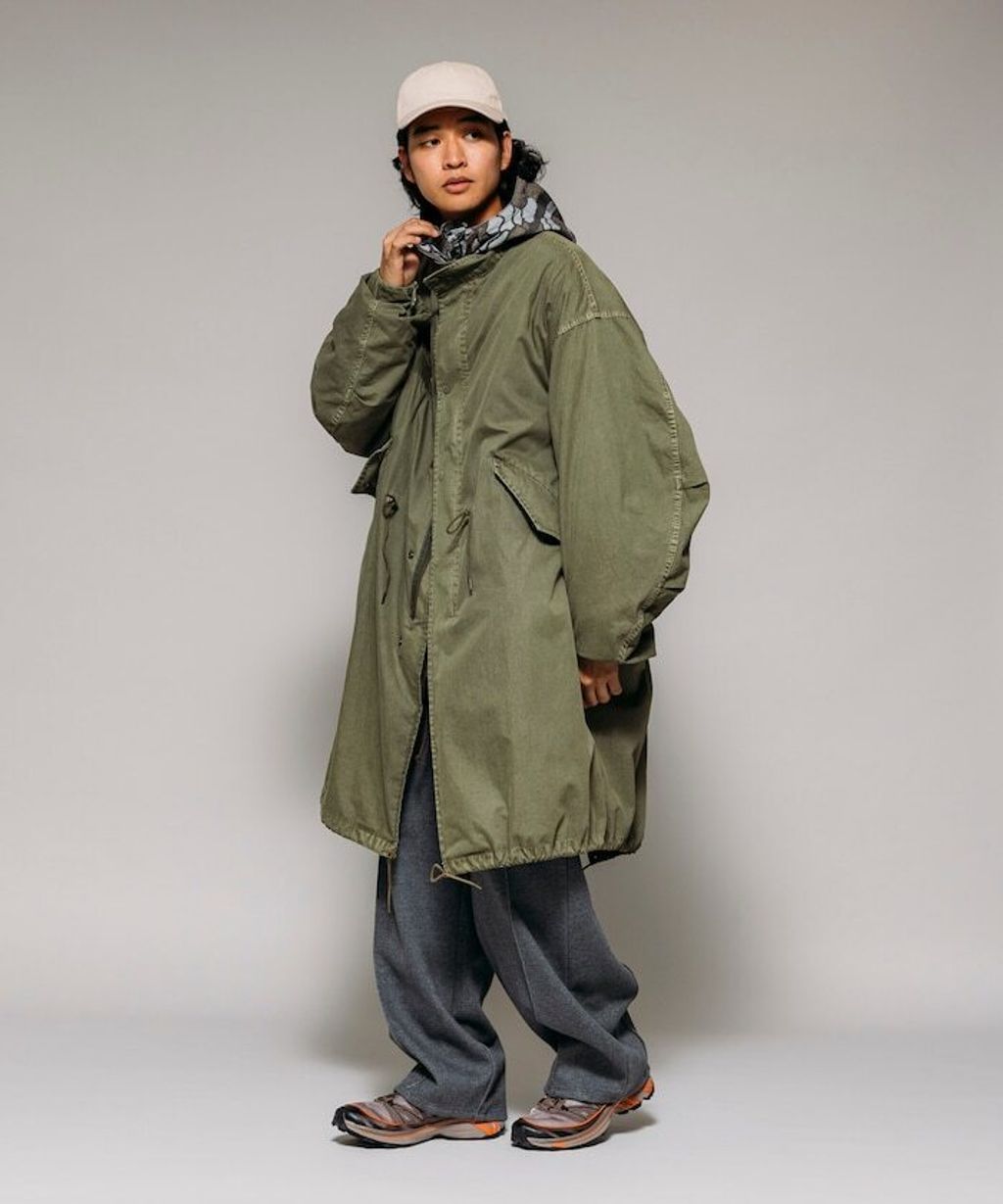 FREAKS STORE 3way復古刷色M65軍裝長版外套(含內裡)_49