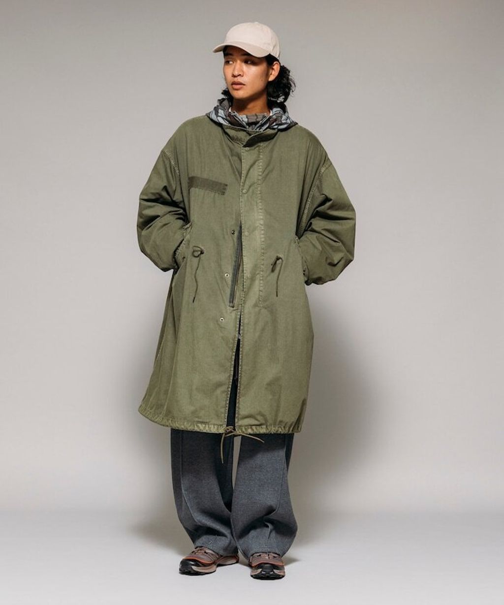 FREAKS STORE 3way復古刷色M65軍裝長版外套(含內裡)_46