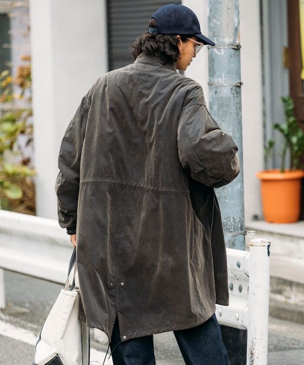 FREAKS STORE 3way復古刷色M65軍裝長版外套(含內裡)_42