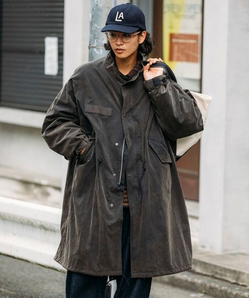 FREAKS STORE 3way復古刷色M65軍裝長版外套(含內裡)_43