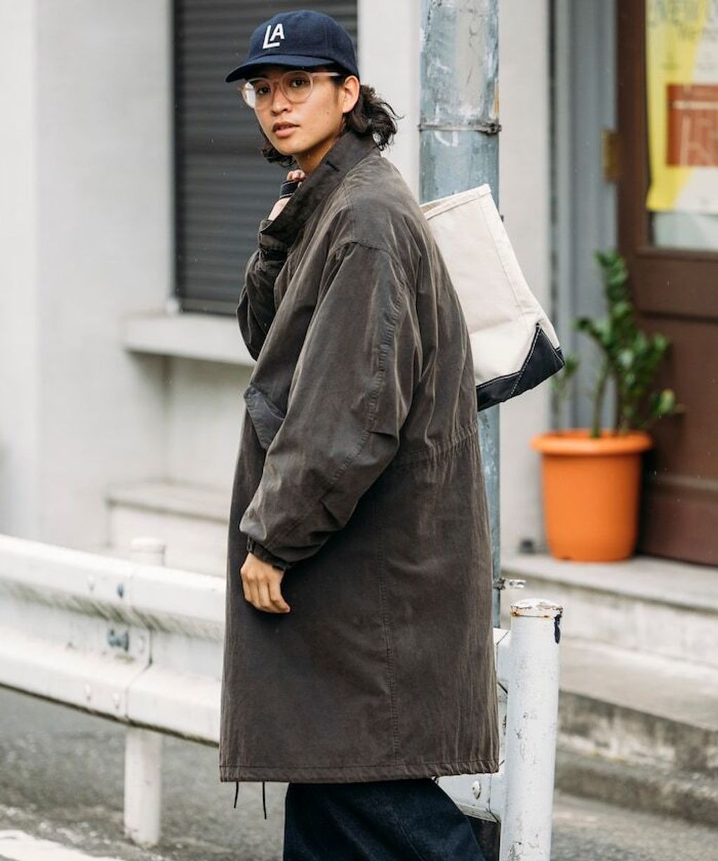 FREAKS STORE 3way復古刷色M65軍裝長版外套(含內裡)_40