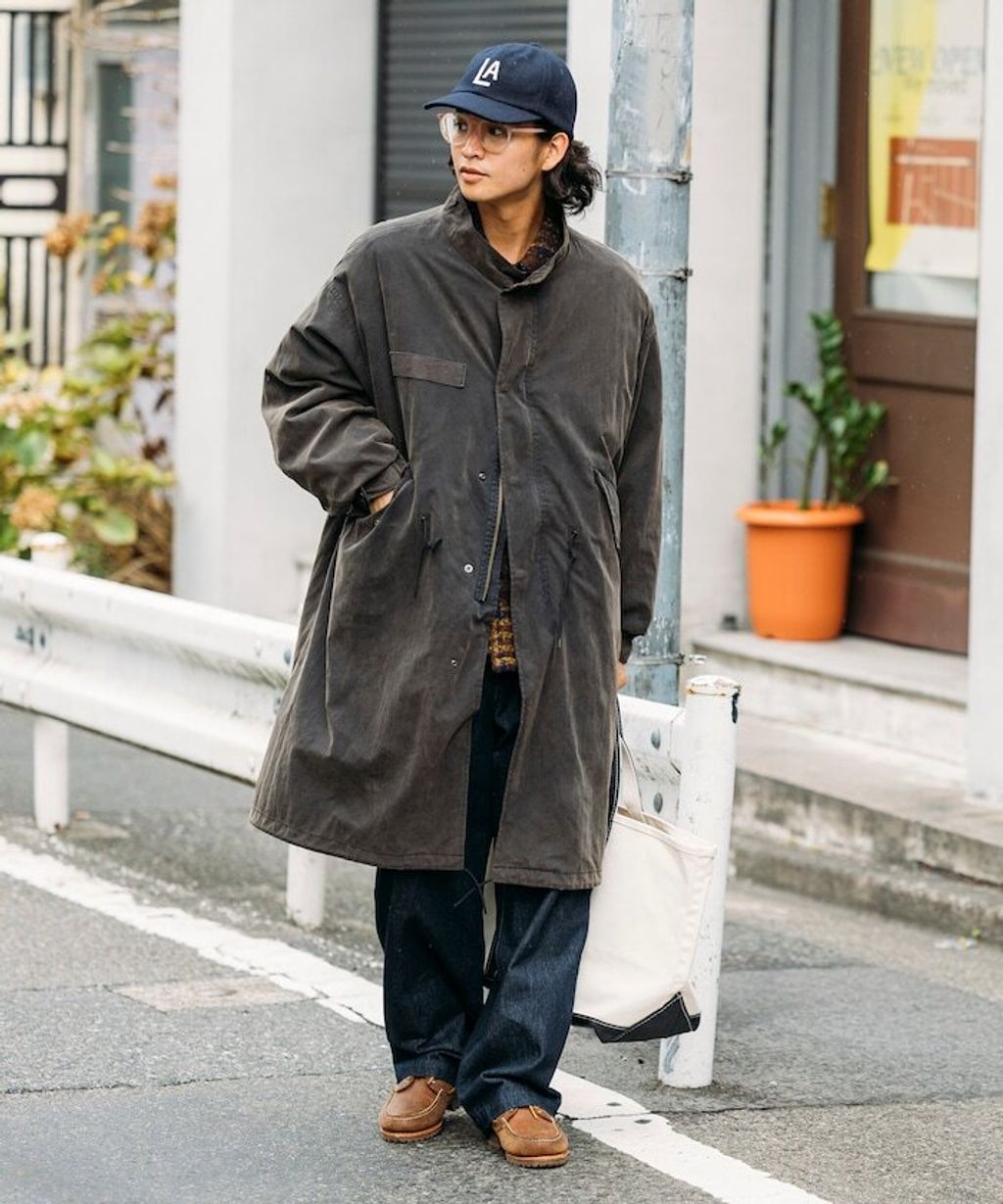 FREAKS STORE 3way復古刷色M65軍裝長版外套(含內裡)_36