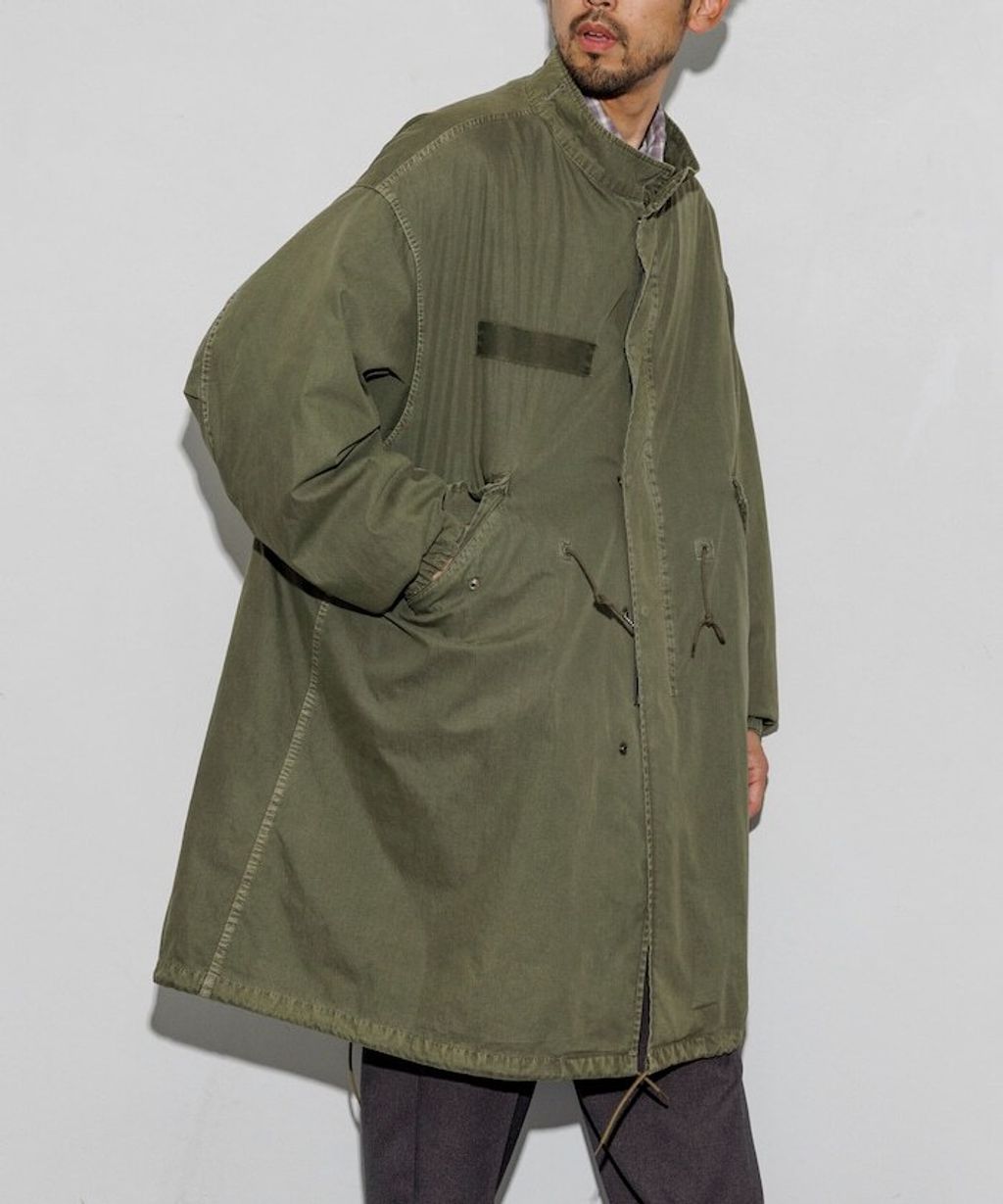 FREAKS STORE 3way復古刷色M65軍裝長版外套(含內裡)_31