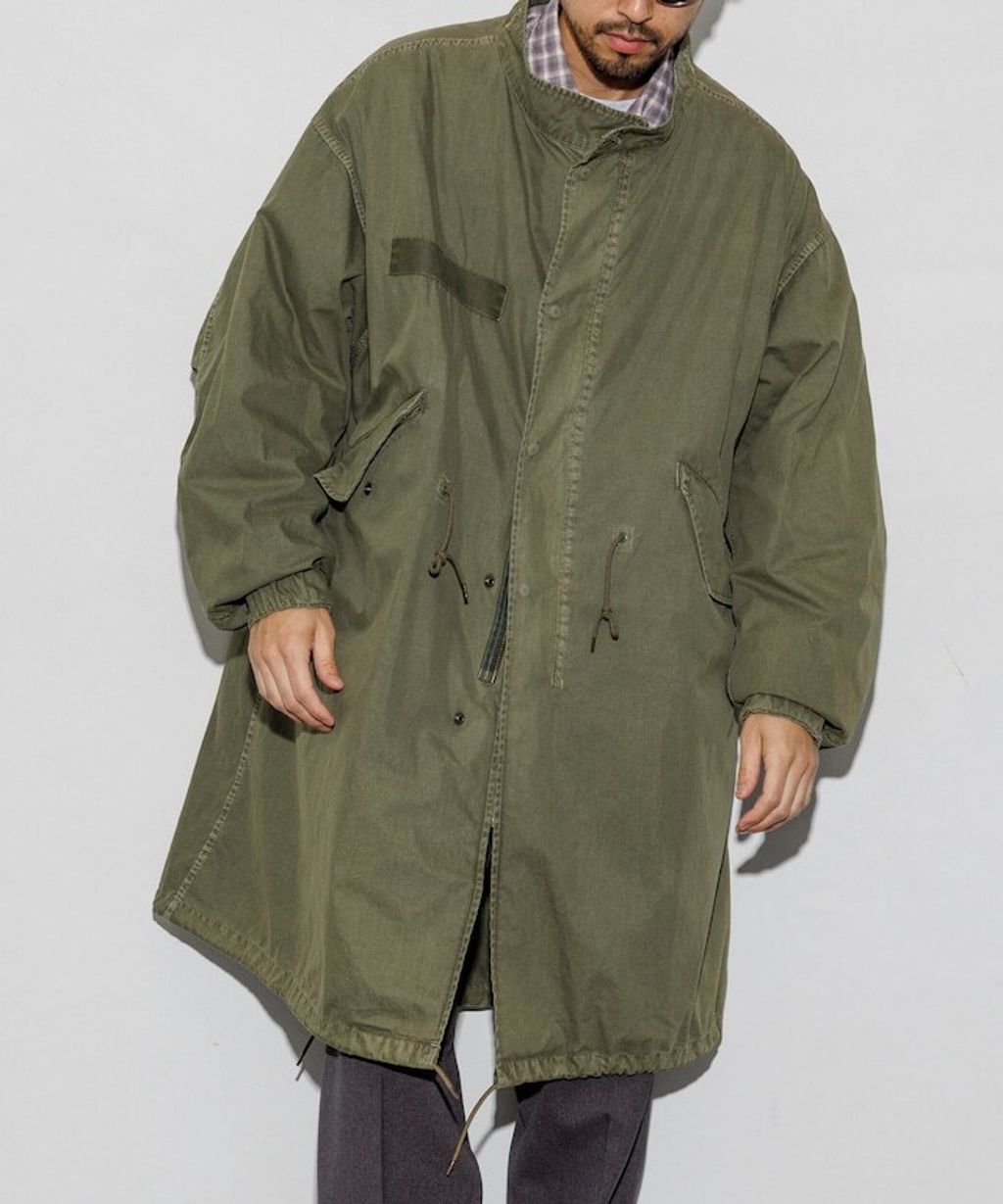 FREAKS STORE 3way復古刷色M65軍裝長版外套(含內裡)_32