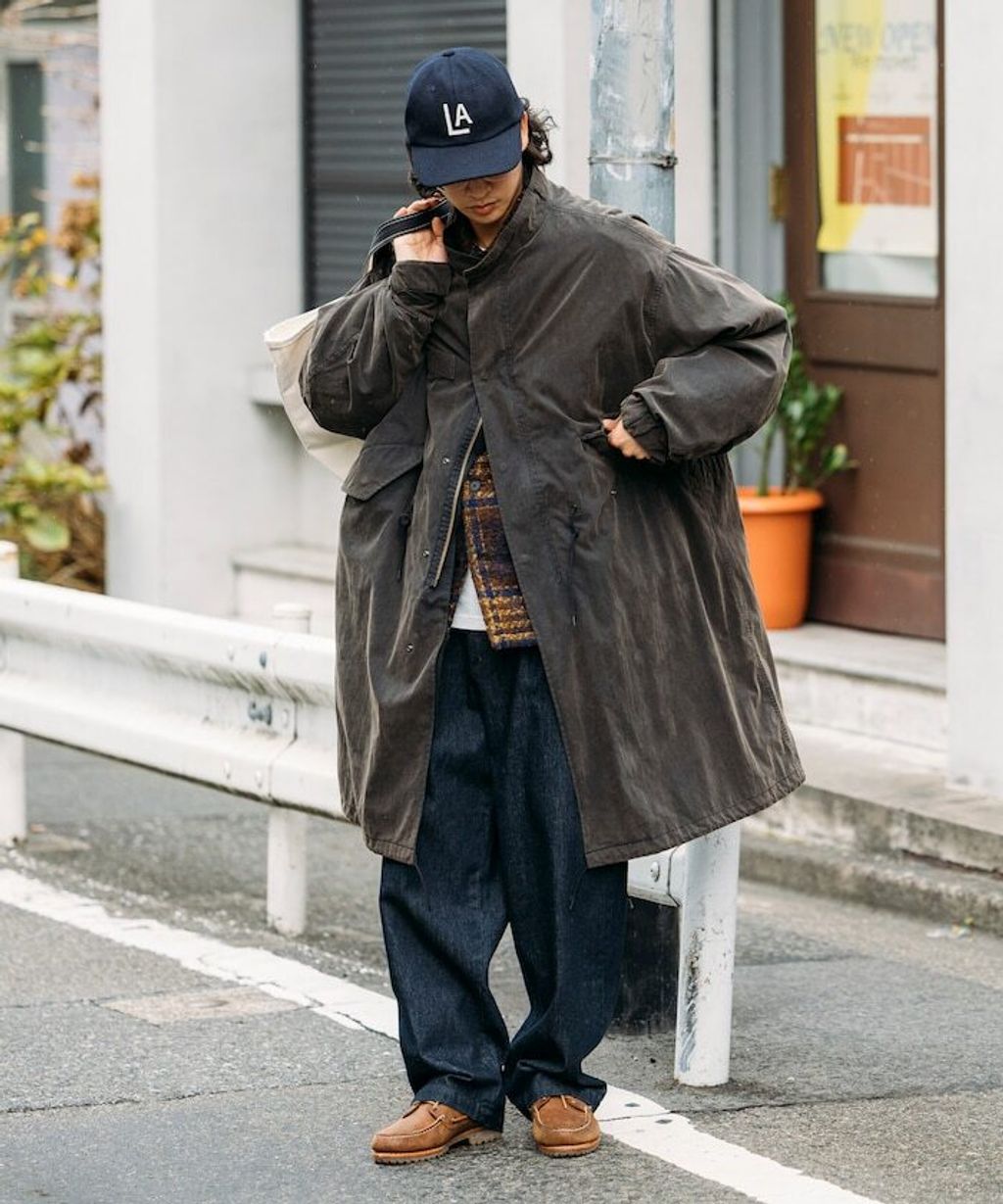 FREAKS STORE 3way復古刷色M65軍裝長版外套(含內裡)_38