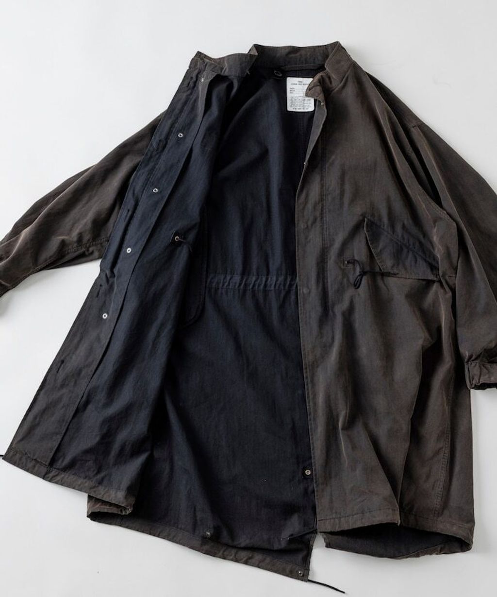 FREAKS STORE 3way復古刷色M65軍裝長版外套(含內裡)_22