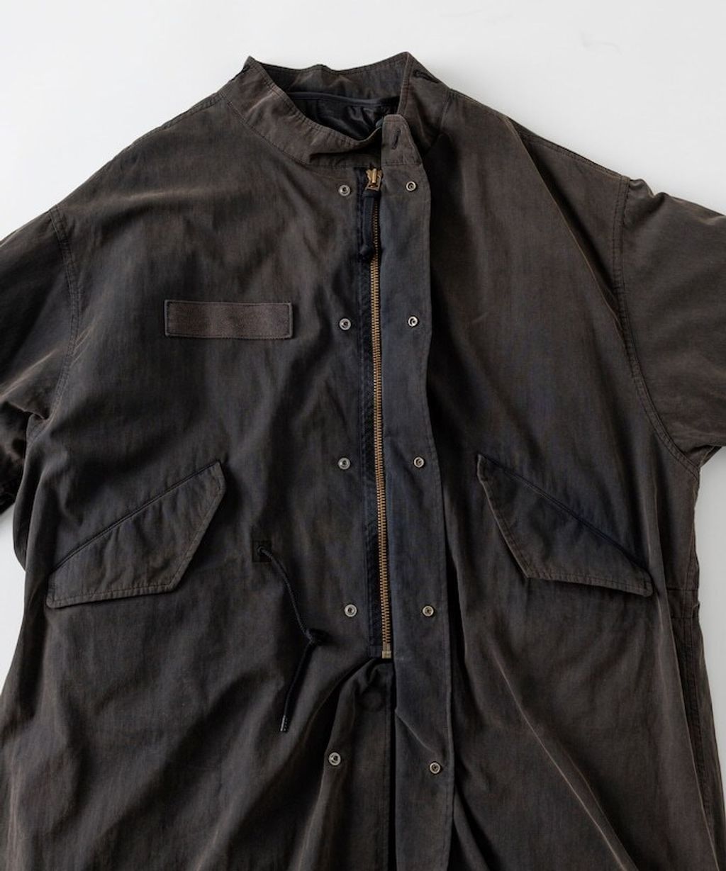 FREAKS STORE 3way復古刷色M65軍裝長版外套(含內裡)_10