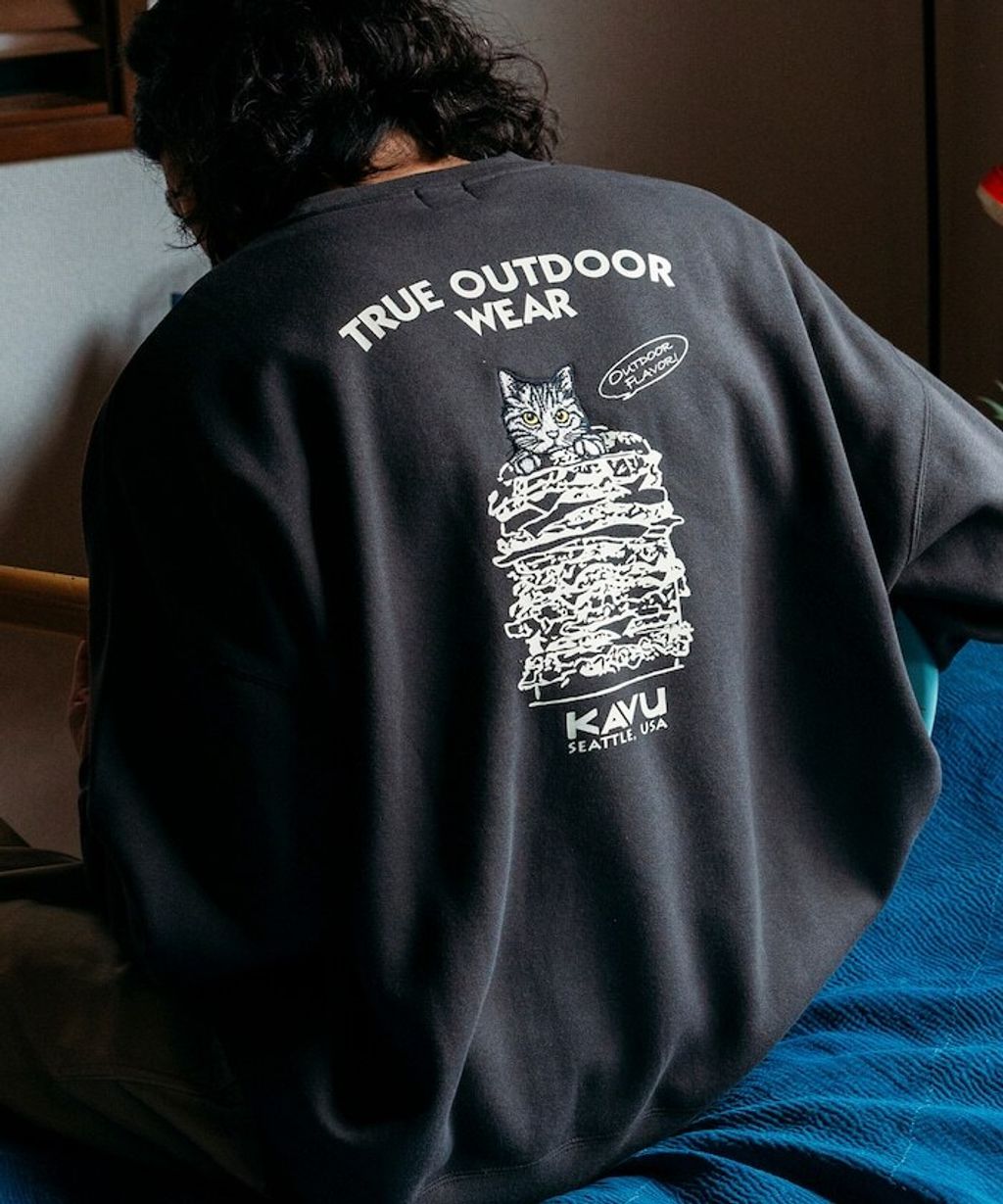 KAVU × FREAKS STORE 漢堡貓咪大學T_2