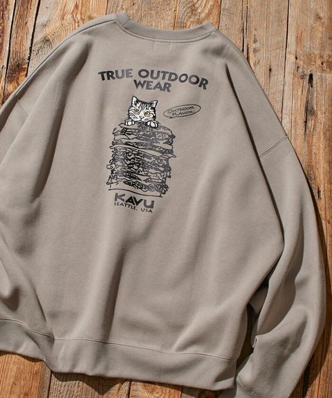 KAVU × FREAKS STORE 漢堡貓咪大學T_3