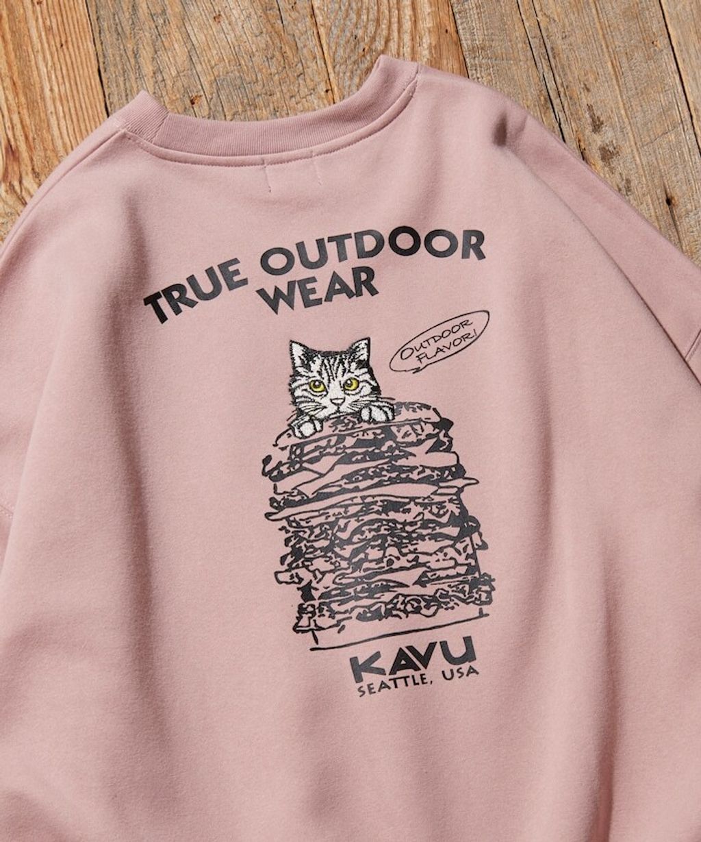 KAVU × FREAKS STORE 漢堡貓咪大學T_21