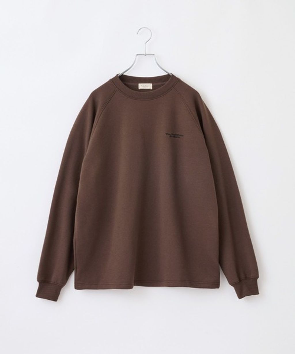 THE CRAFT CREW PRODUCTS 保暖加工寬鬆版型下擺抽繩刷毛大學T_122