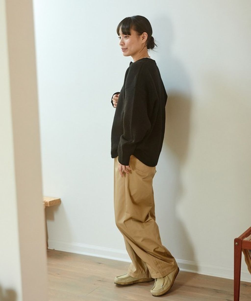 THE CRAFT CREW PRODUCTS 亨利領提花針織衫_3