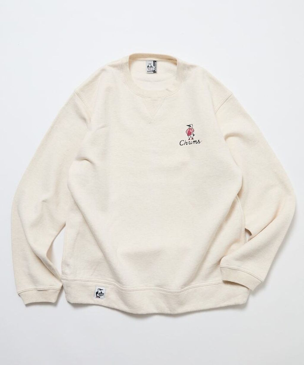 CHUMS×FREAKS STORE  日本地圖名物刷毛大學T_14