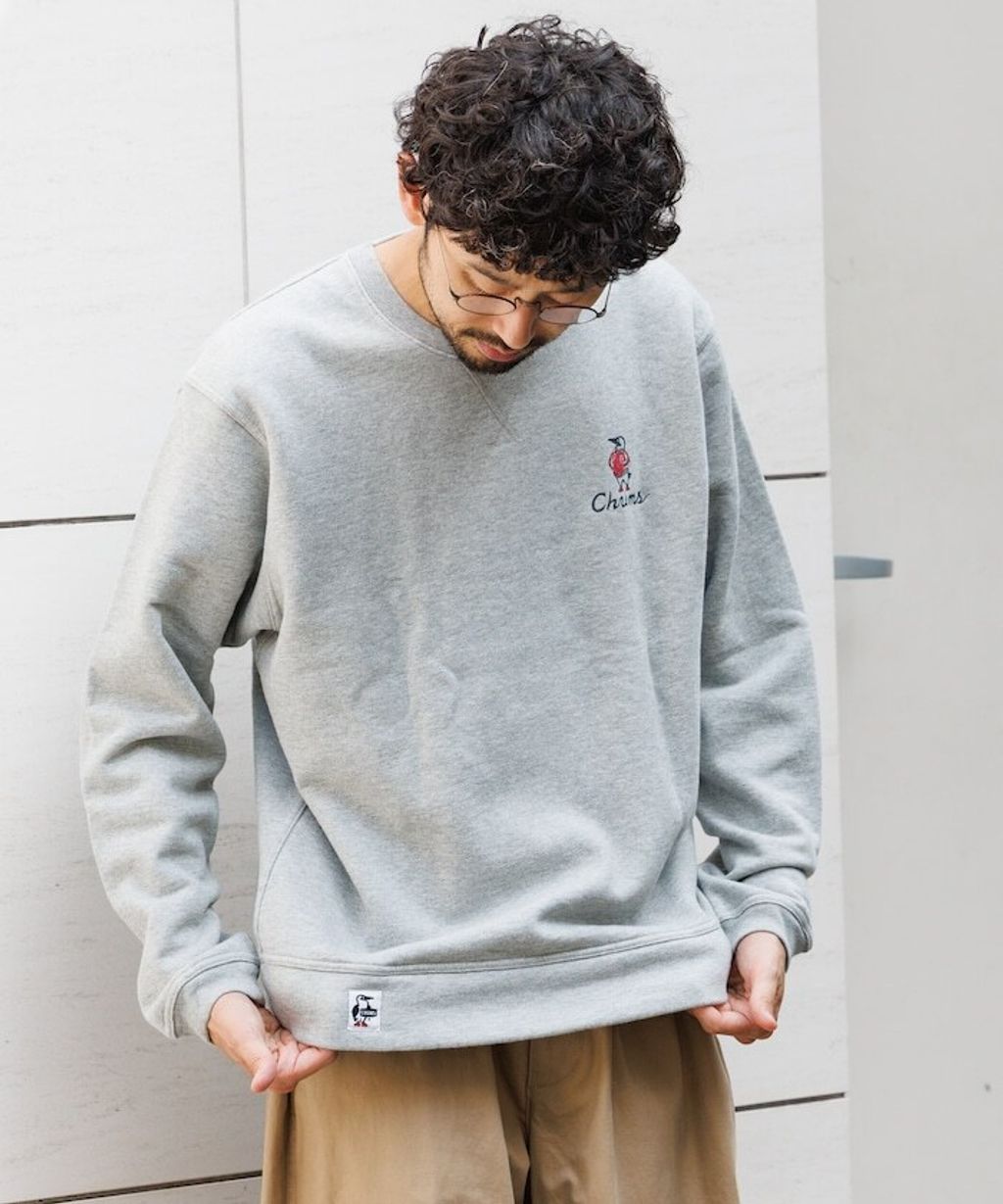 CHUMS×FREAKS STORE  日本地圖名物刷毛大學T_22