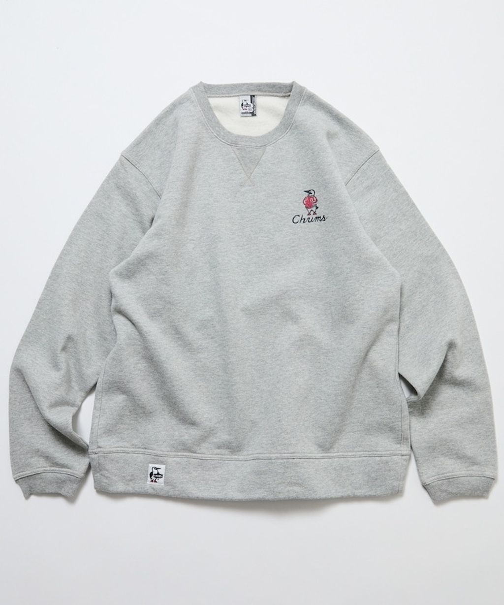 CHUMS×FREAKS STORE  日本地圖名物刷毛大學T_4