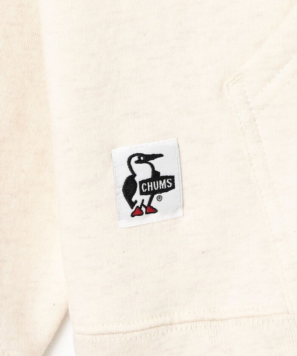 CHUMS Oversize版型「I’m Not a Penguin! I’m a Boobybird」純棉刷毛帽T_11
