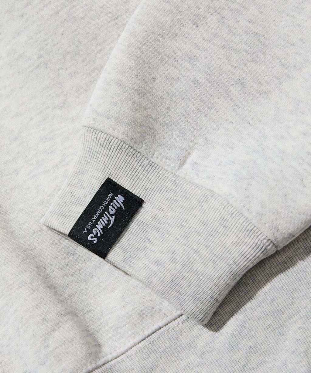 WILD THINGS×FREAKS STORE  反光背印logo刷毛大學T_10