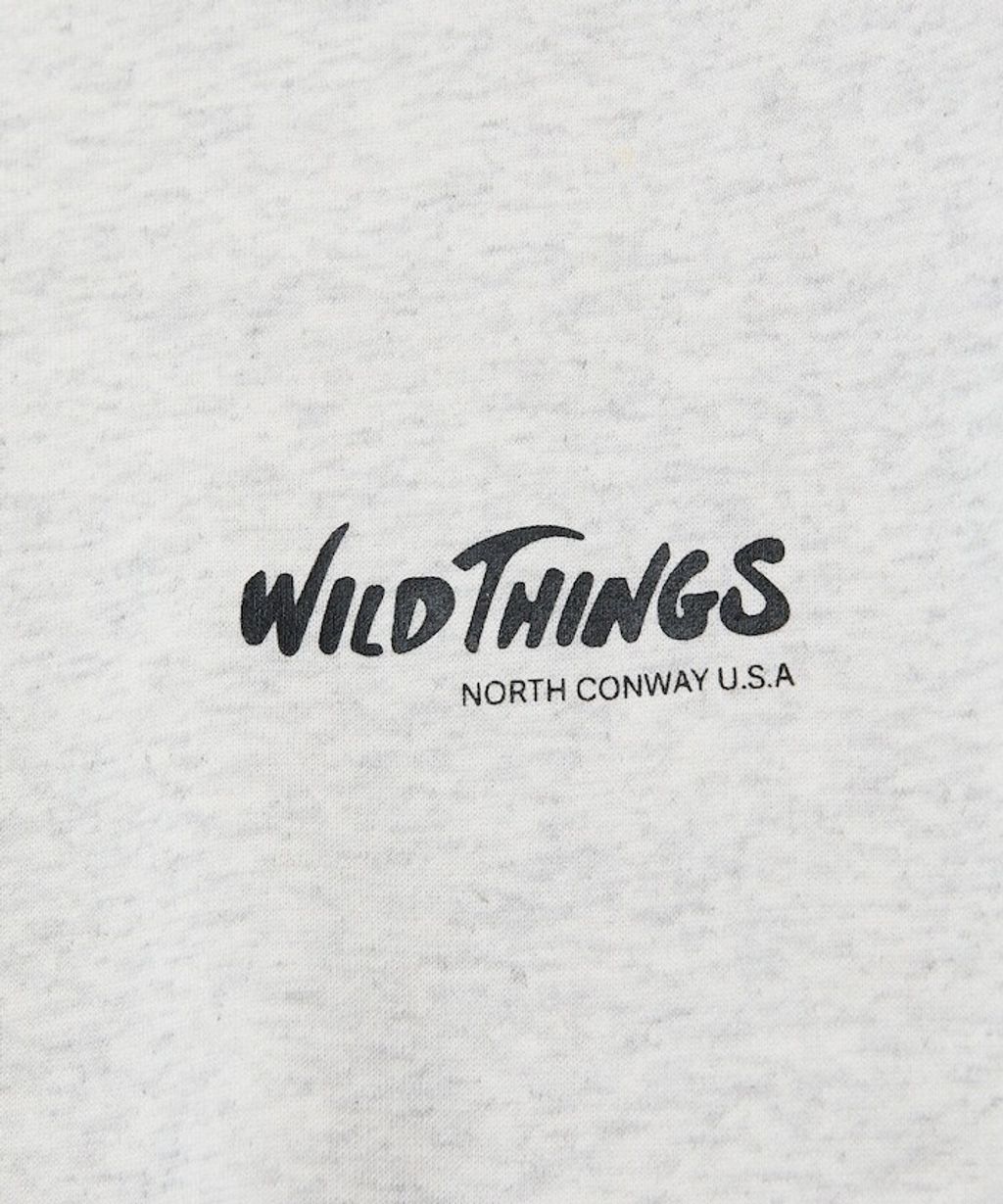 WILD THINGS×FREAKS STORE  反光背印logo刷毛大學T_9