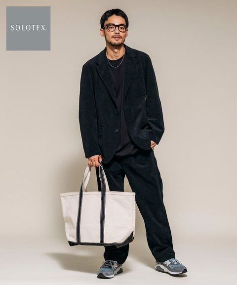 FREAKS STORE SOLOTEX功能纖維燈芯絨西裝外套 × 錐形褲套裝_2