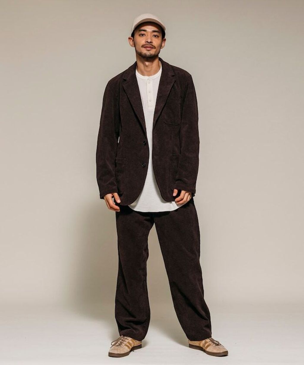 FREAKS STORE SOLOTEX功能纖維燈芯絨西裝外套 × 錐形褲套裝_34