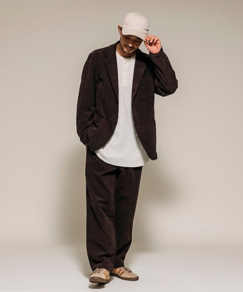 FREAKS STORE SOLOTEX功能纖維燈芯絨西裝外套 × 錐形褲套裝_33