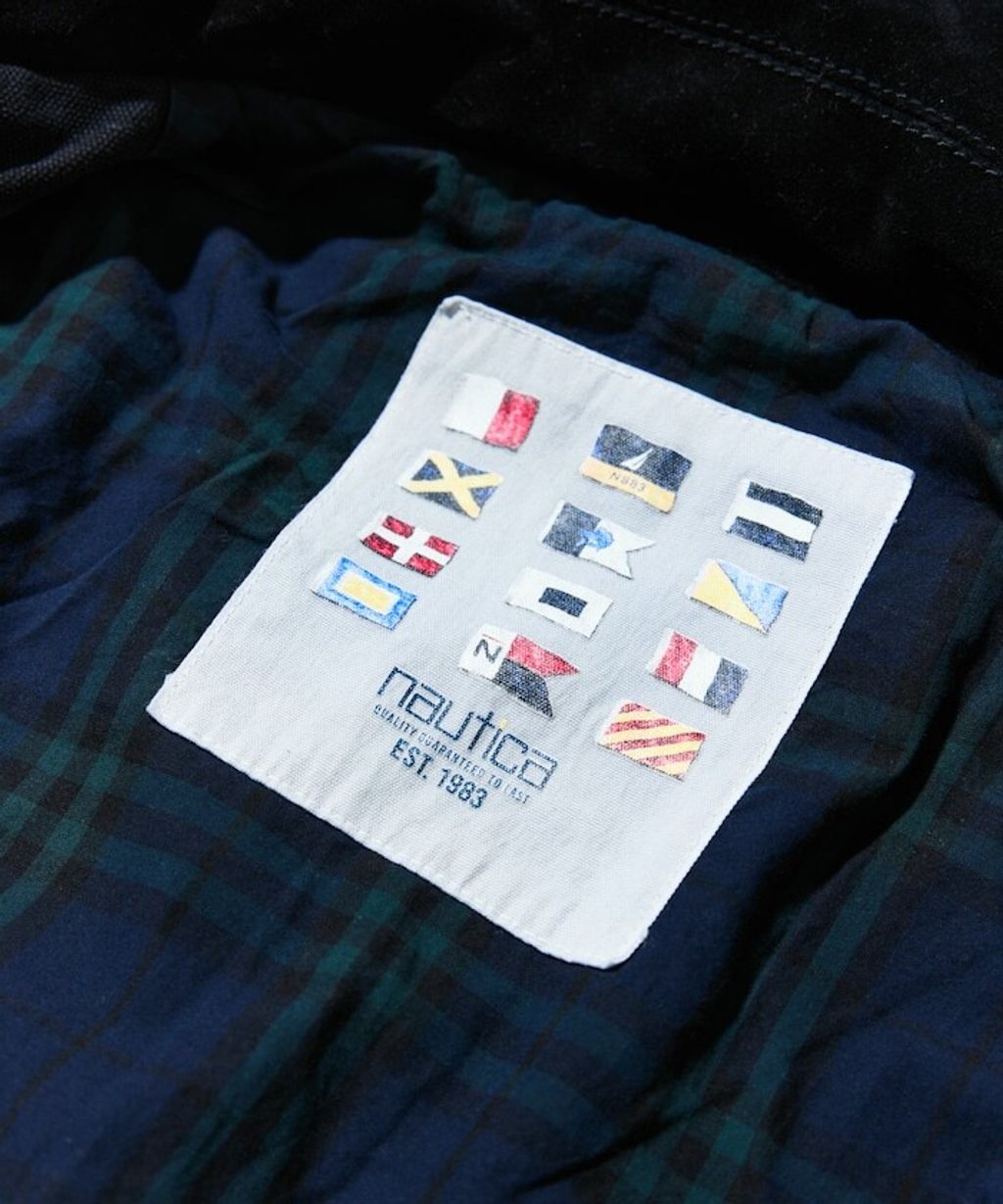 NAUTICA 復古刷色厚棉鴨布面料長版大衣_22