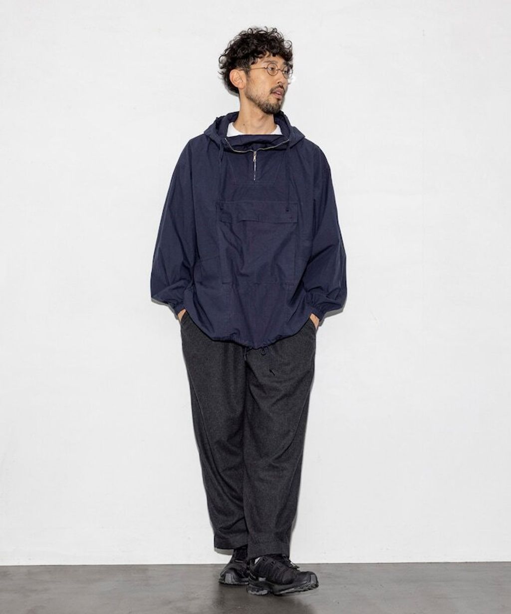 FREAKS STORE 後染刷色復古Oversized衝鋒衣_4