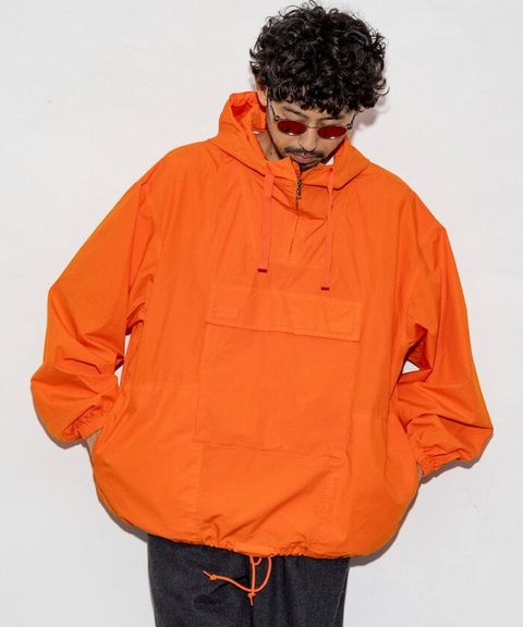 FREAKS STORE 後染刷色復古Oversized衝鋒衣_2