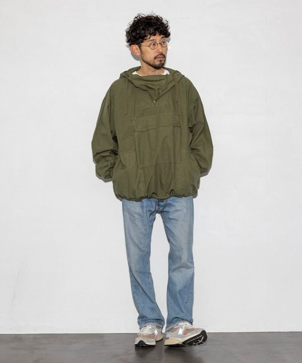 FREAKS STORE 後染刷色復古Oversized衝鋒衣_40