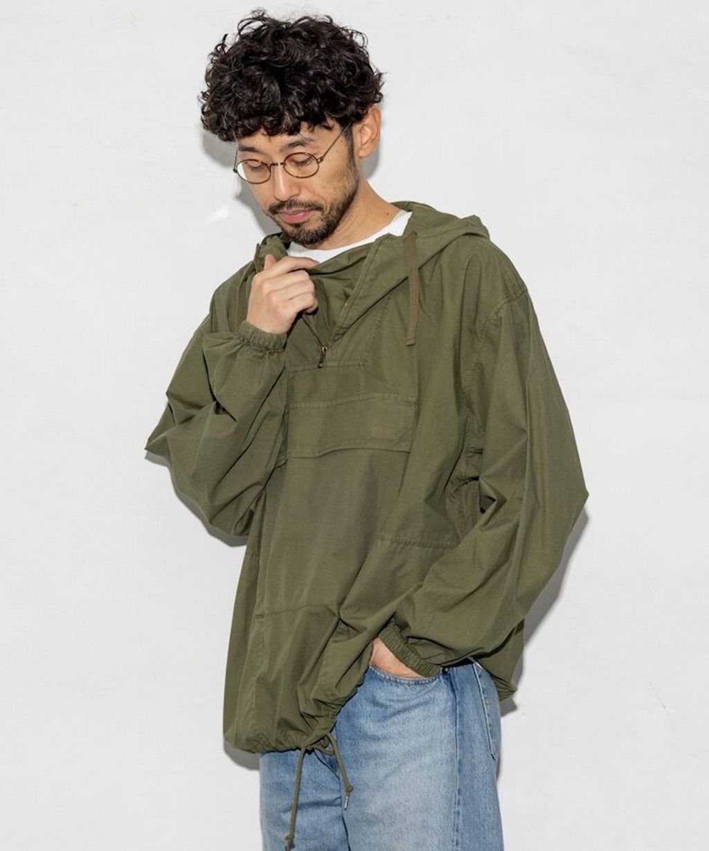 FREAKS STORE 後染刷色復古Oversized衝鋒衣_43