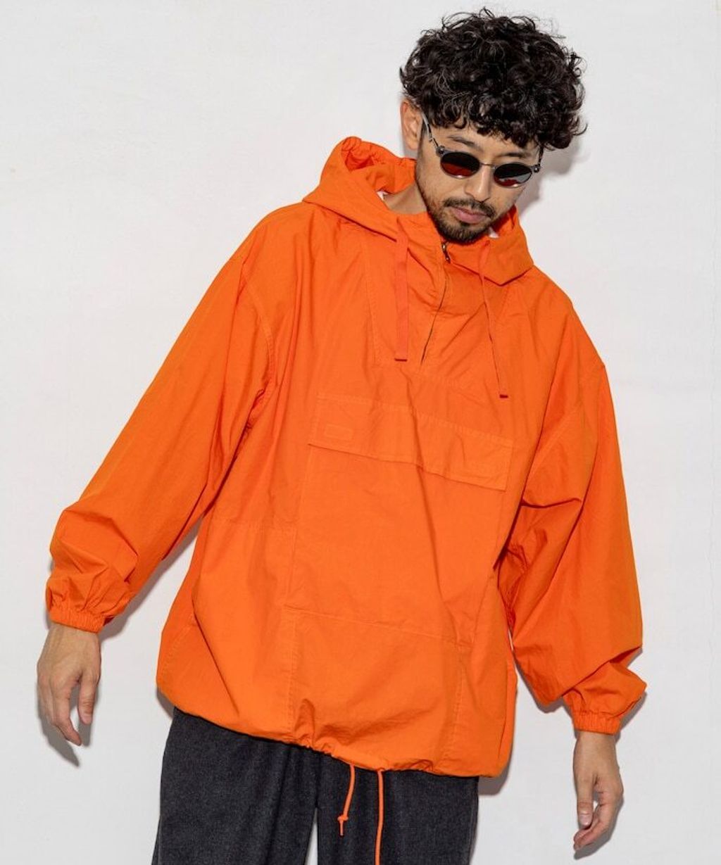 FREAKS STORE 後染刷色復古Oversized衝鋒衣_35