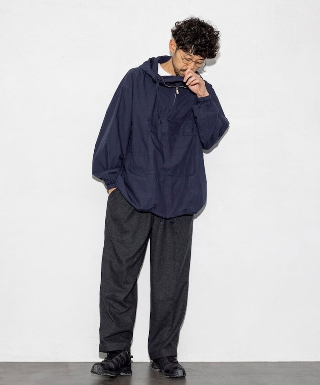 FREAKS STORE 後染刷色復古Oversized衝鋒衣_24