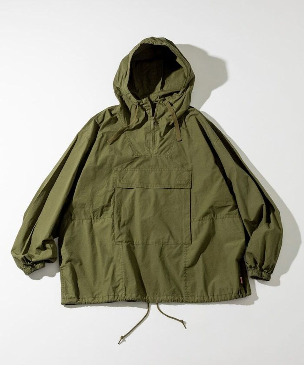 FREAKS STORE 後染刷色復古Oversized衝鋒衣_18