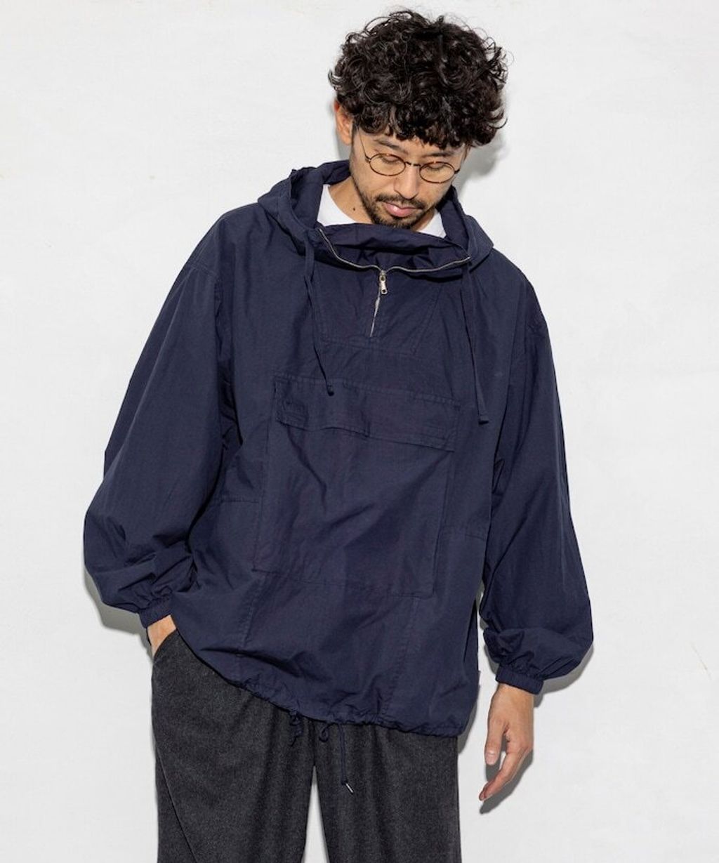 FREAKS STORE 後染刷色復古Oversized衝鋒衣_27
