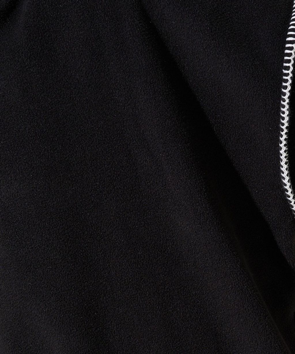 FREAKS STORE 毛毯縫線面料落肩剪裁保暖刷毛帽T_30