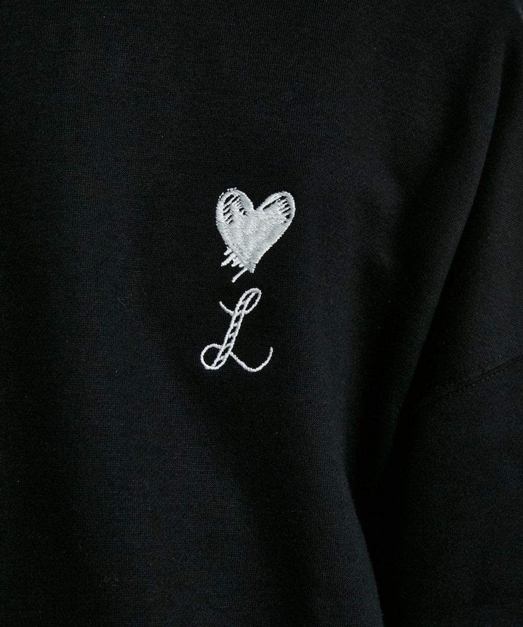 FREAKS STORE logo刺繡背印刷毛大學T_31