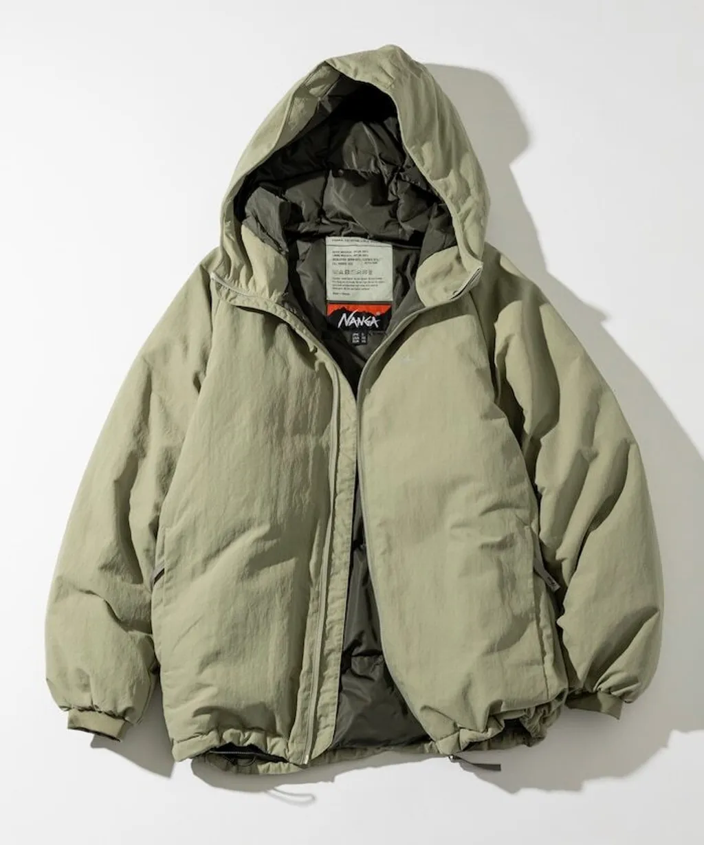 NANGA × FREAKS STORE 環保輕量高機能面料羽絨連帽外套_1