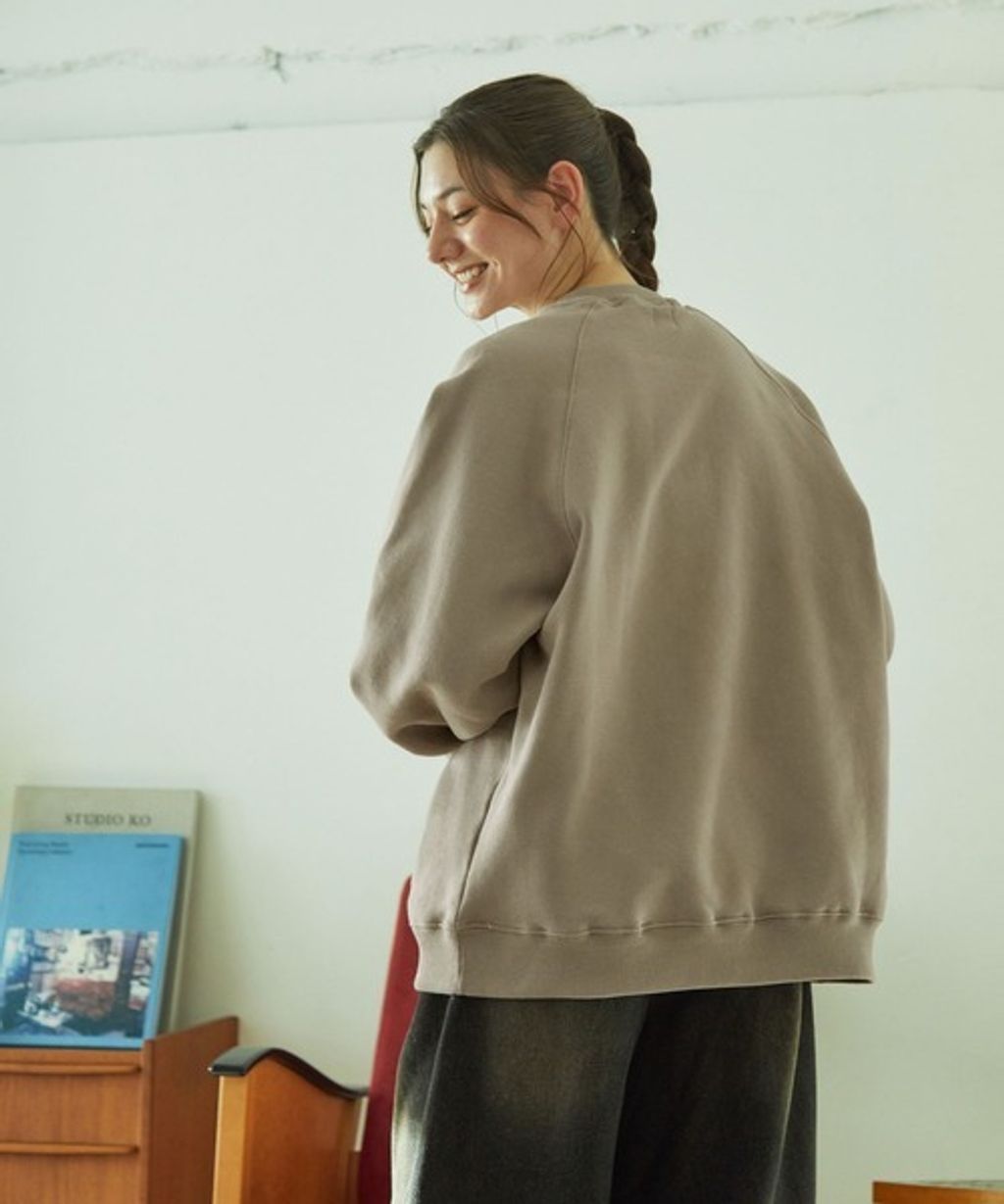 THE CRAFT CREW PRODUCTS 吸水速乾厚磅純棉機能oversize大學T_94