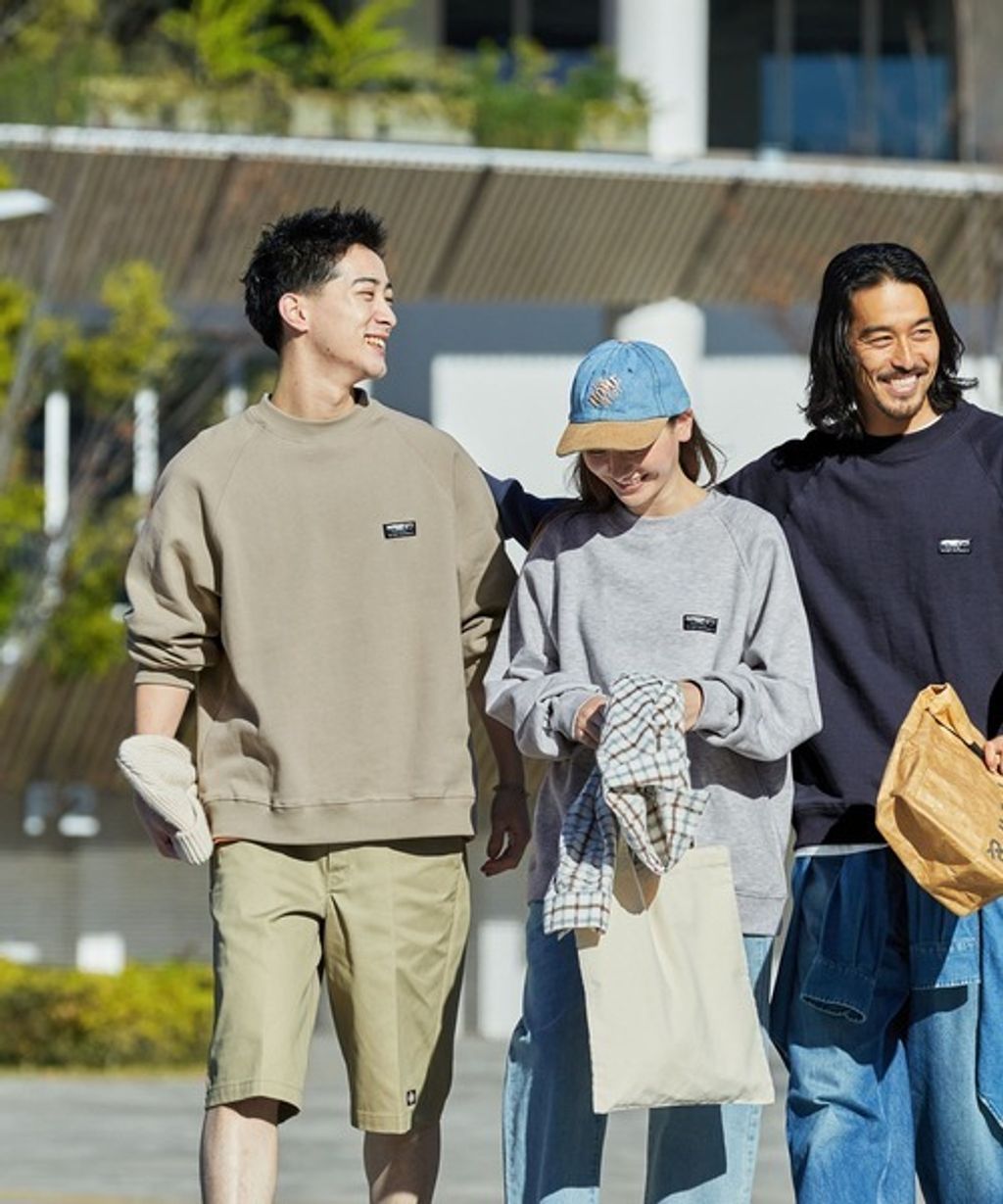 THE CRAFT CREW PRODUCTS 吸水速乾厚磅純棉機能oversize大學T_88