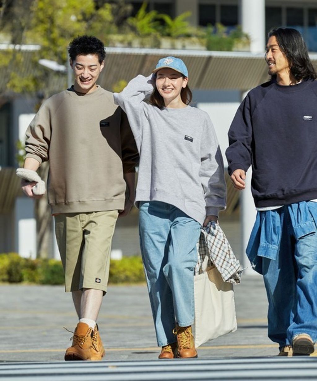THE CRAFT CREW PRODUCTS 吸水速乾厚磅純棉機能oversize大學T_67