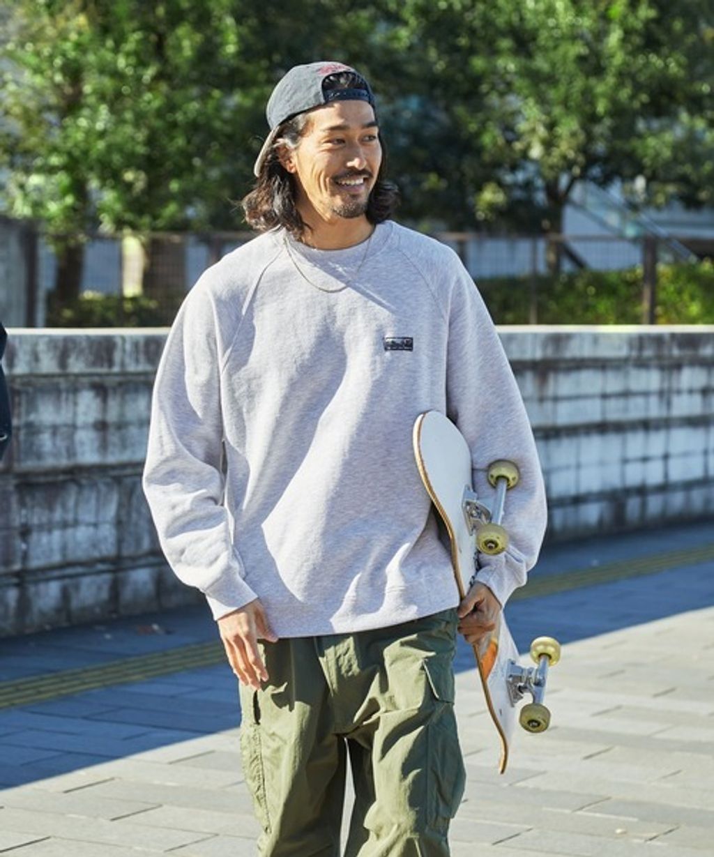 THE CRAFT CREW PRODUCTS 吸水速乾厚磅純棉機能oversize大學T_56